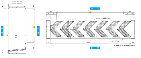 率 ガラリ 開口